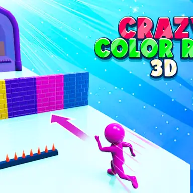 Crazy Color Run 3D game