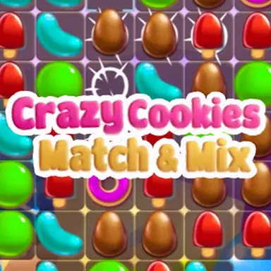 Crazy Cookies Match & Mix game