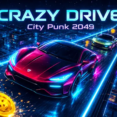 Crazy Drive City Punk 2049 oyunu