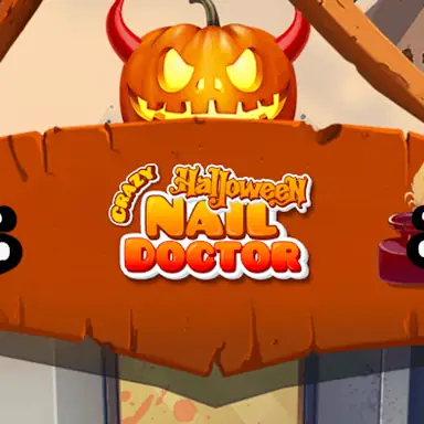 Crazy Halloween Nail Doctor game