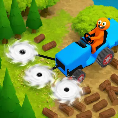 Crazy Lumberjack: Cut Them All oyunu