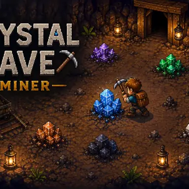 Crystal Cave Miner oyunu
