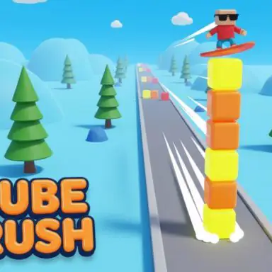 Cube Rush 3D: Survive The Rush oyunu