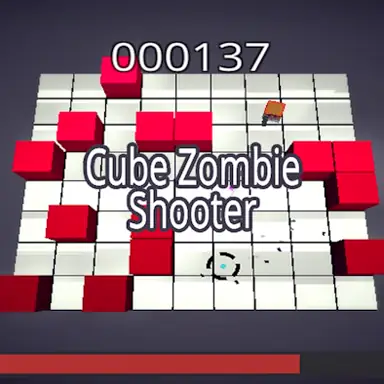 Cube Zombie Shooter game