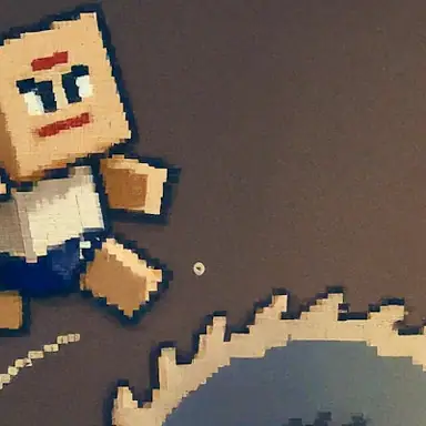 Cubeman Saw Escape game