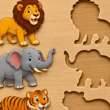 Cute Animal Puzzle Game oyunu