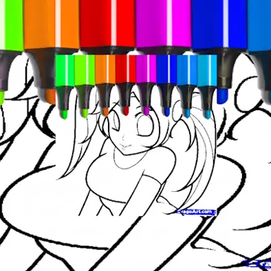 Cute Anime Face Girls Coloring Pages oyunu