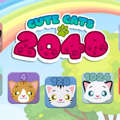 Cute Cats 2048 oyunu