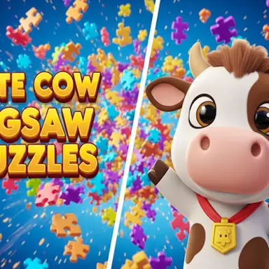 Cute Cow Jigsaw Puzzles game