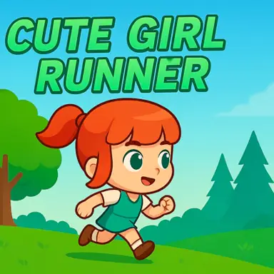 Cute Girl Runner game