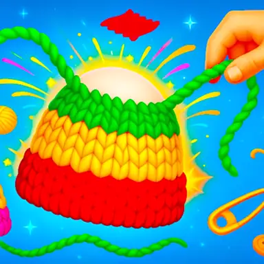 Cute Knitting: Yarn Sorting oyunu