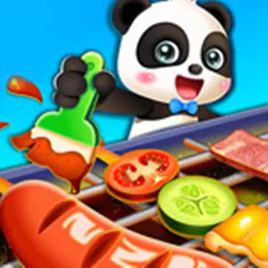 Cute Panda Cooks Food oyunu