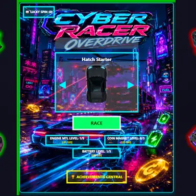 Cyber Racer Overdrive oyunu