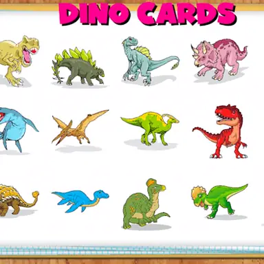 Dino Cards oyunu