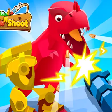 Dino Hide N Shoot game