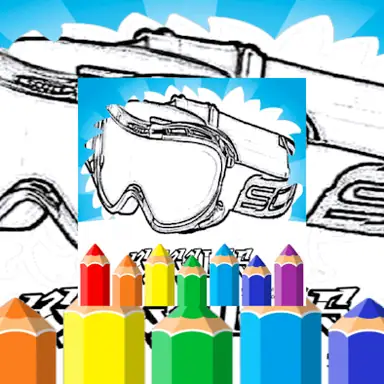 Dirt Bike Coloring Pages For Kids oyunu