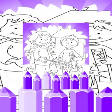 Diwali Coloring Sheets For Kids oyunu