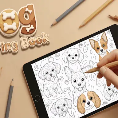 Dog Coloring Book oyunu