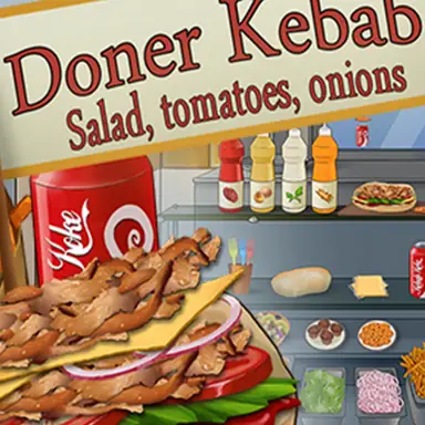 Doner Kebab : Salad Tomatoes Onions oyunu