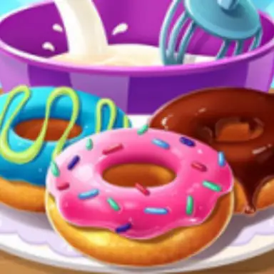 Donuts Cooking Challenge Game game