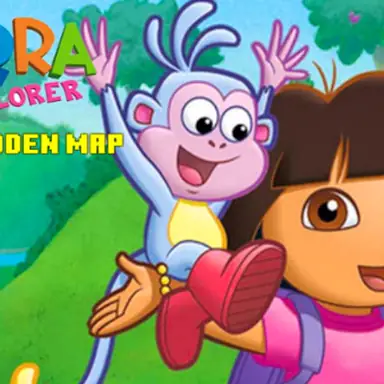 Dora the Explorer: Find Hidden Map game