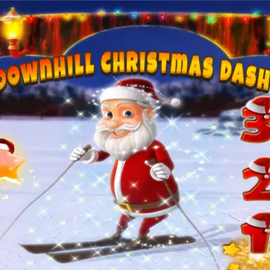 Downhill Christmas Dash game