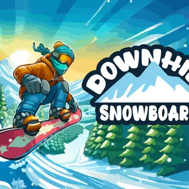 Downhill Snowboard oyunu
