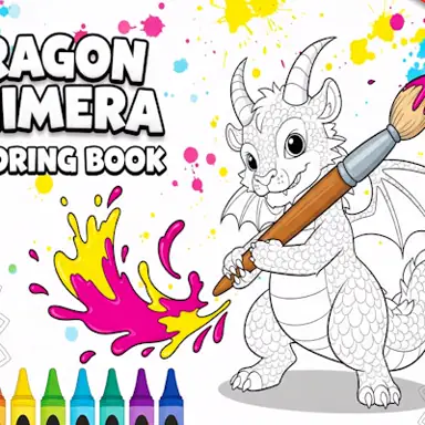 Dragon Chimera Coloring Book oyunu