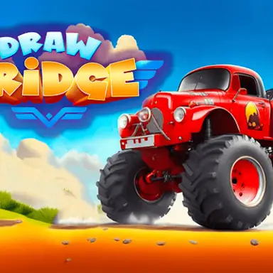 Draw Bridge 3D - Monster Truck oyunu