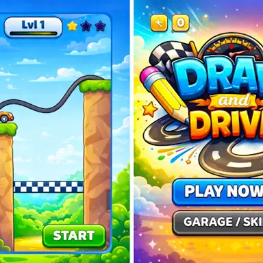 Draw & Drive oyunu