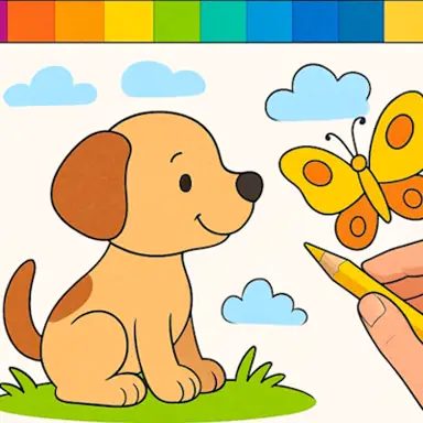 Draw with Pencils - Coloring Book! oyunu