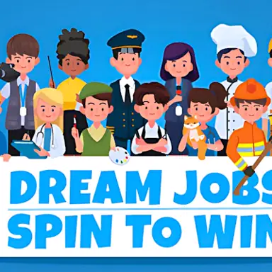 Dream Jobs Spin to Win game