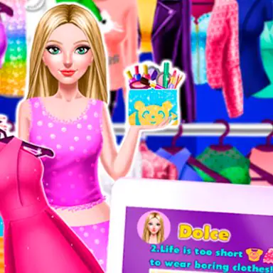 Dress up Barbie oyunu