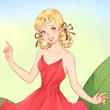 Dress up Thumbelina game