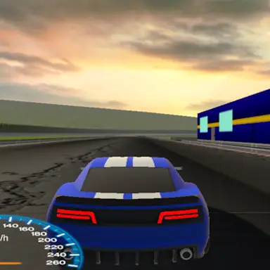 Drive Blue Car game