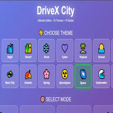 DriveX City oyunu