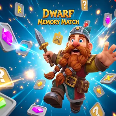 Dwarf Memory Match game