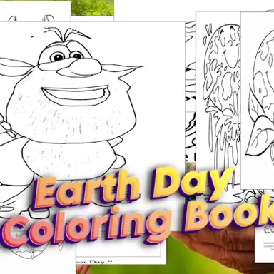 Earth Day Coloring Book game