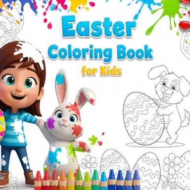 Easter Coloring Book for Kids oyunu