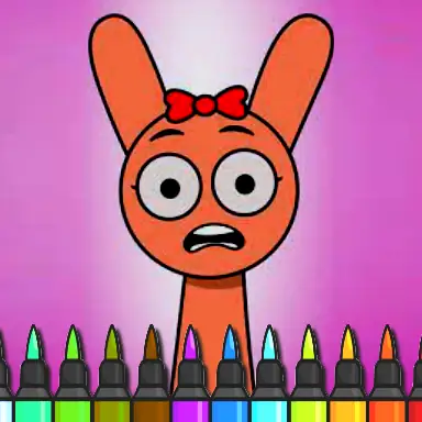Easy Coloring Sprunki Time game