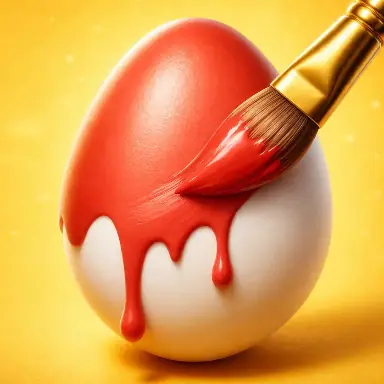 Easy Easter Coloring Eggs oyunu