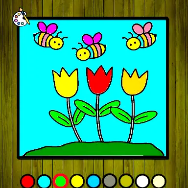 Easy to Paint Spring Time oyunu