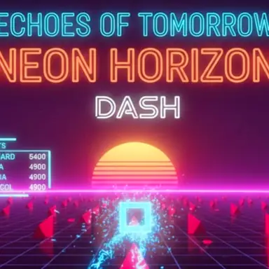 Echoes of Tomorrow: Neon Horizon Dash oyunu