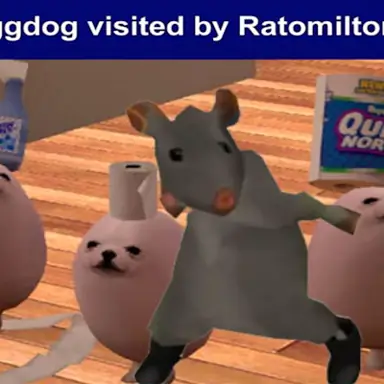 Eggdog visited by Ratomilton game