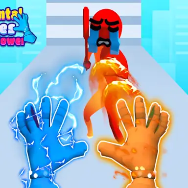 Elemental Gloves Magic Power game