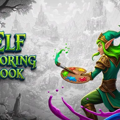 Elf Coloring Book oyunu