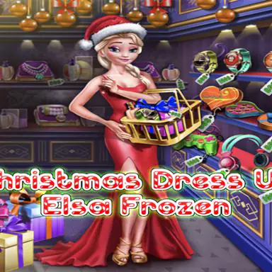 Elsa Frozen Christmas Dress up oyunu
