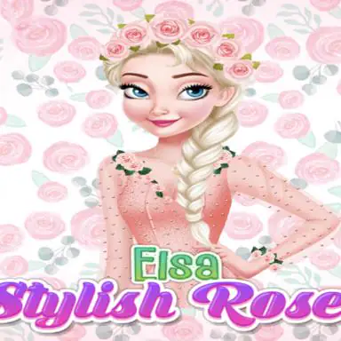 Elsa Frozen Stylish Roses oyunu