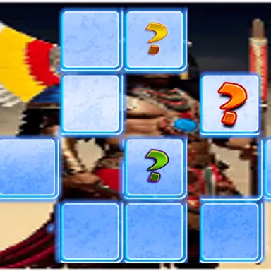 Emperor Ashoka Memory Match oyunu