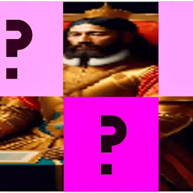 Emperor Shah Jahan Memory Match game